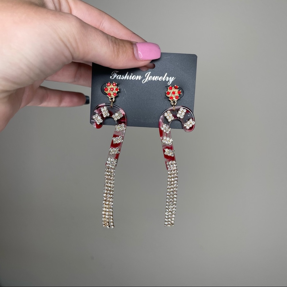 Candy Cane Earrings